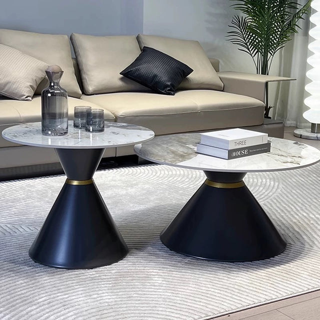 Crawford Artificial Marble Top Coffee Table