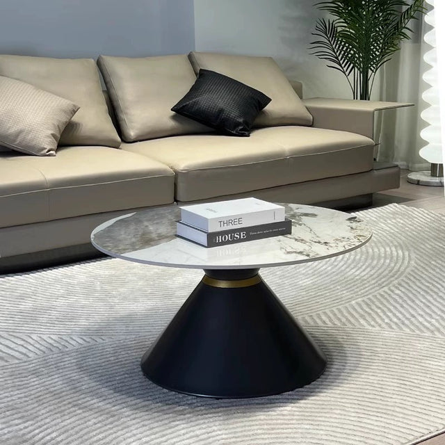 Crawford Artificial Marble Top Coffee Table