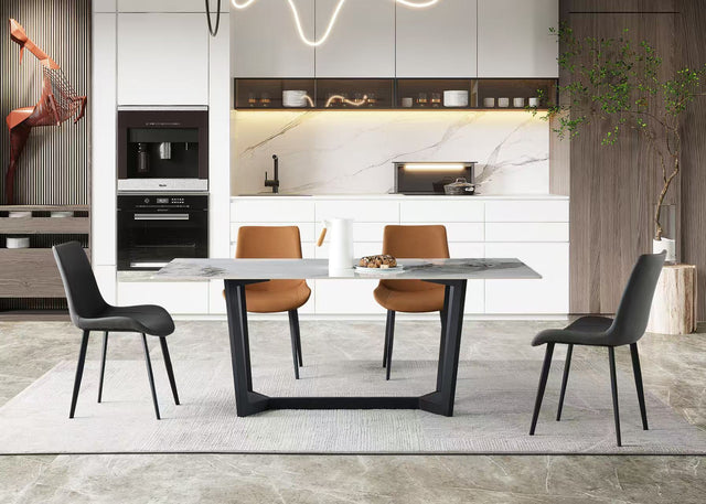 (615) Sintered stone Dining Table w/ Y Shape Leg