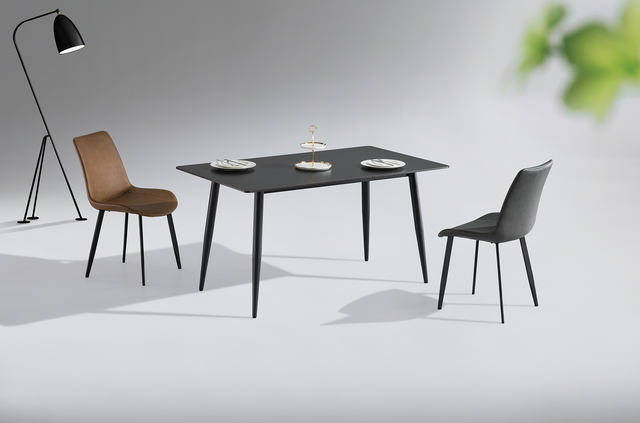 (616) Sintered stone Dining Table w/ Simple Style Leg
