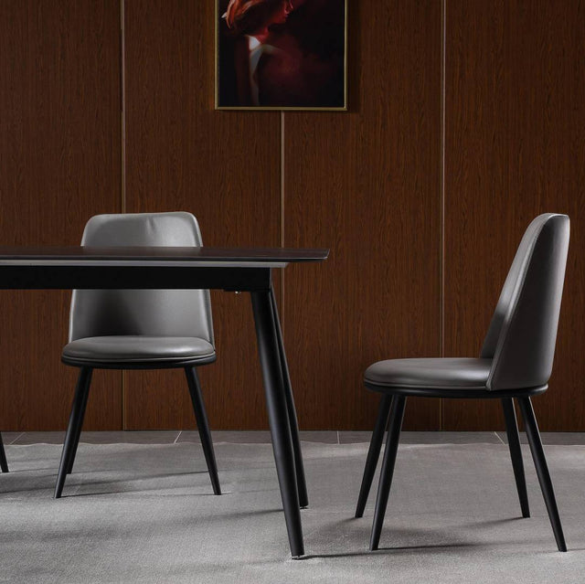 (616) Sintered stone Dining Table w/ Simple Style Leg