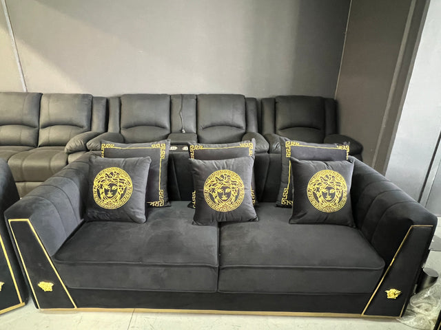 Luxury Velvet Sofa Set