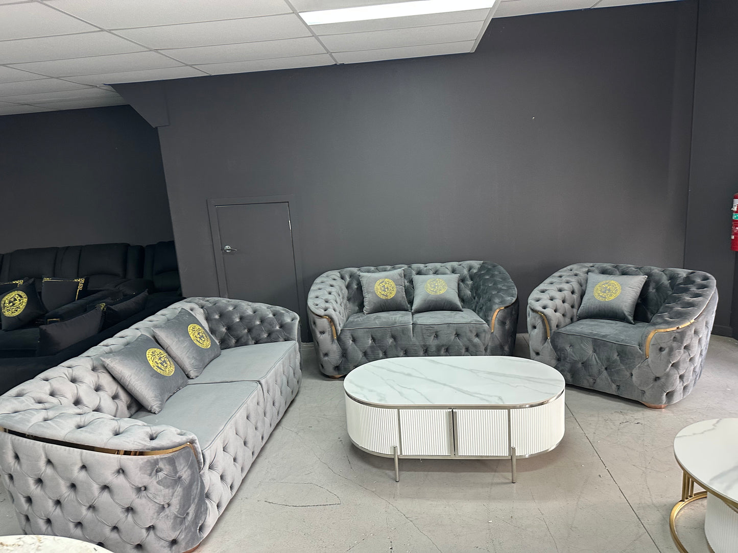 Velvet Matte Cloth Sofa