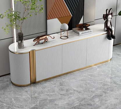 AURELIA Luxury Coffee Table & TV Unit- Black/ White