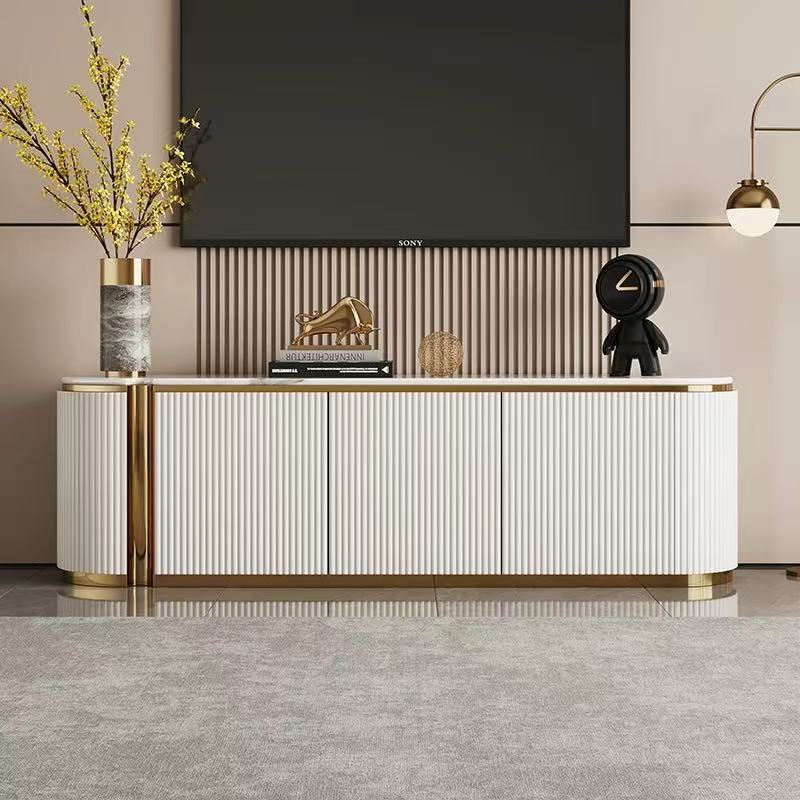 AURELIA Luxury Coffee Table & TV Unit- Black/ White