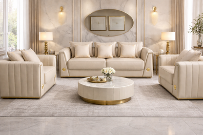 Versailles Luxury Leather Sofa