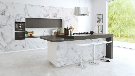 {𝑷𝑹𝑬-𝑶𝑹𝑫𝑬𝑹} Kitchen Cabinet Artificial Marble
