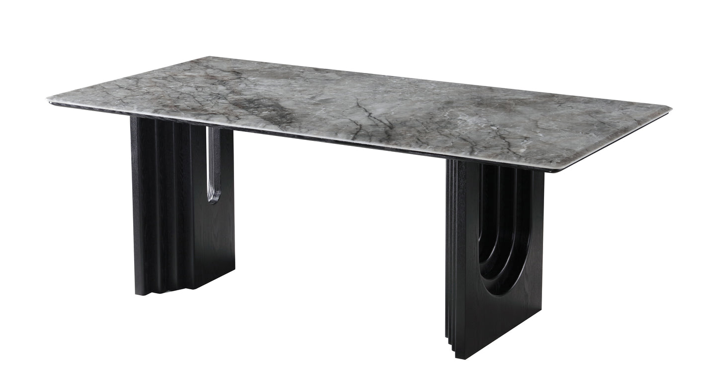 Big solid wood leg Black/Brown