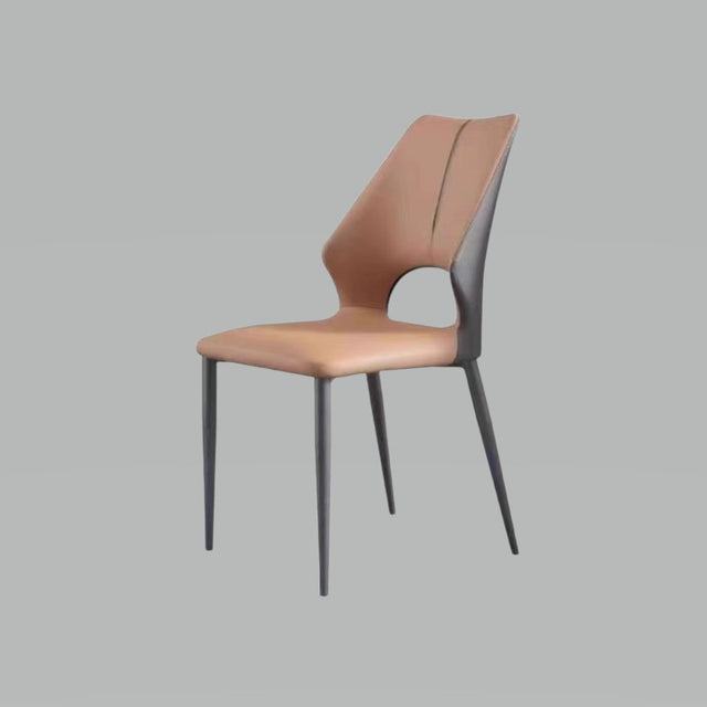 Angelsea Chair PU Leather Metal Leg